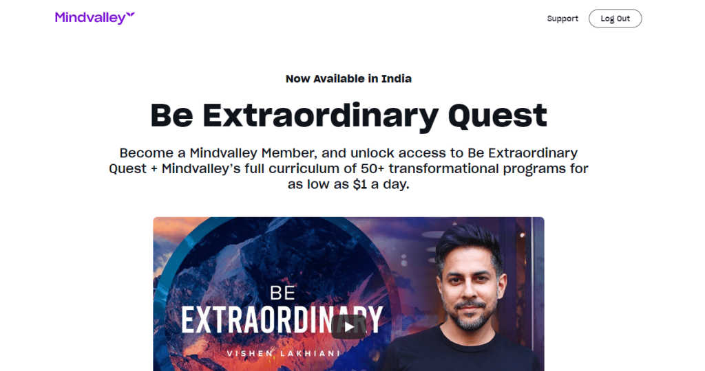 Be Extraordinary By Vishen Lakhiani 