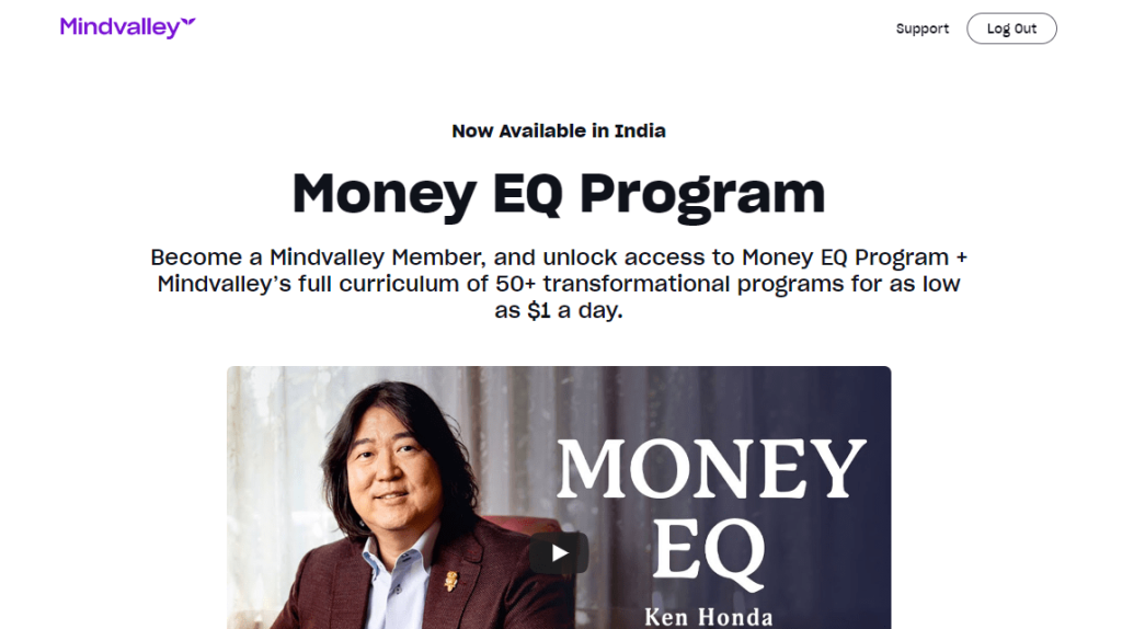 Money EQ Program By Ken Honda 