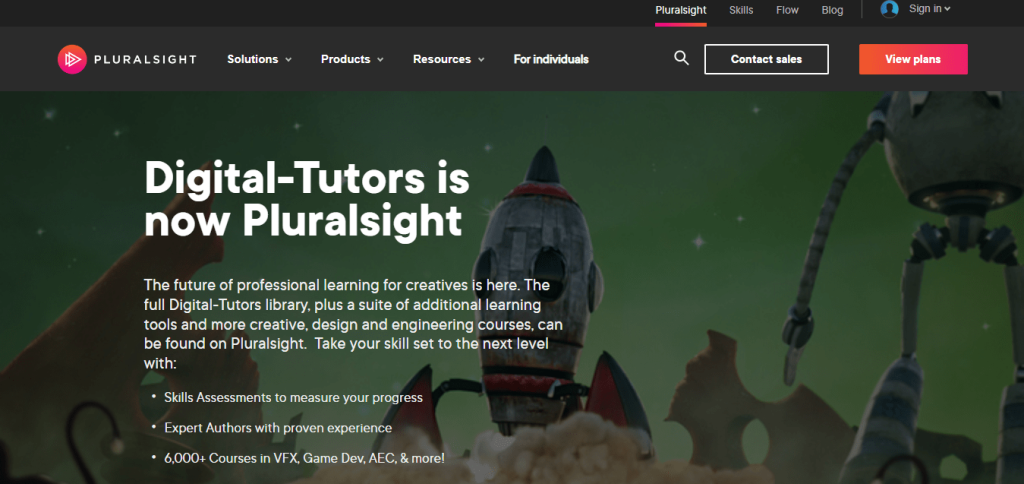 Digital Tutors/ Pluralsight