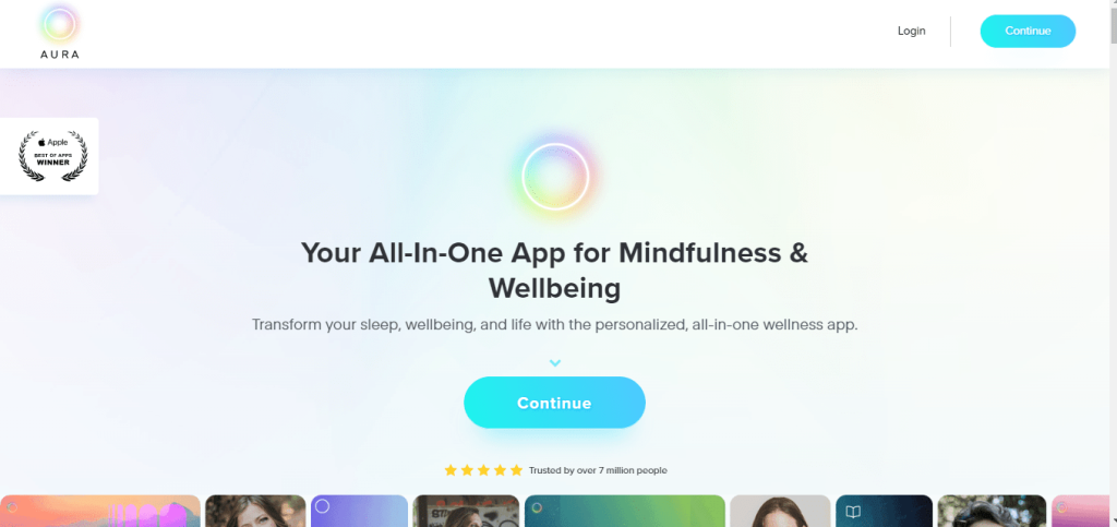 Aura Meditation App 