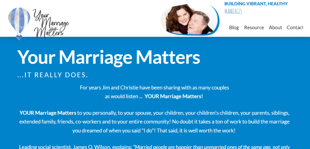 Your Marriage Matters Podcast 