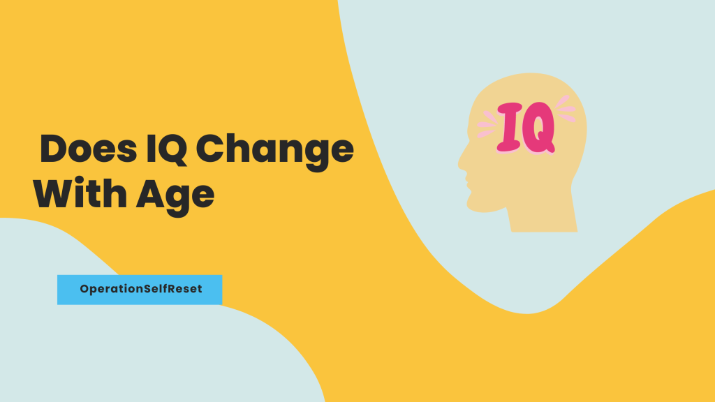 Does IQ Change With Age