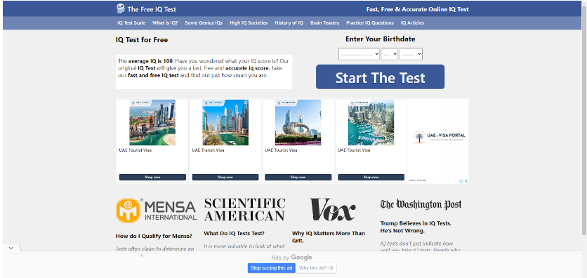 Free-IQTest 