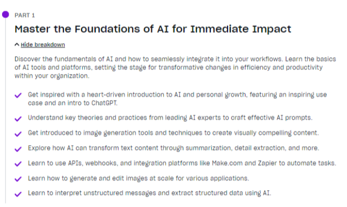 Foundations of AI (Weeks 1-10)
