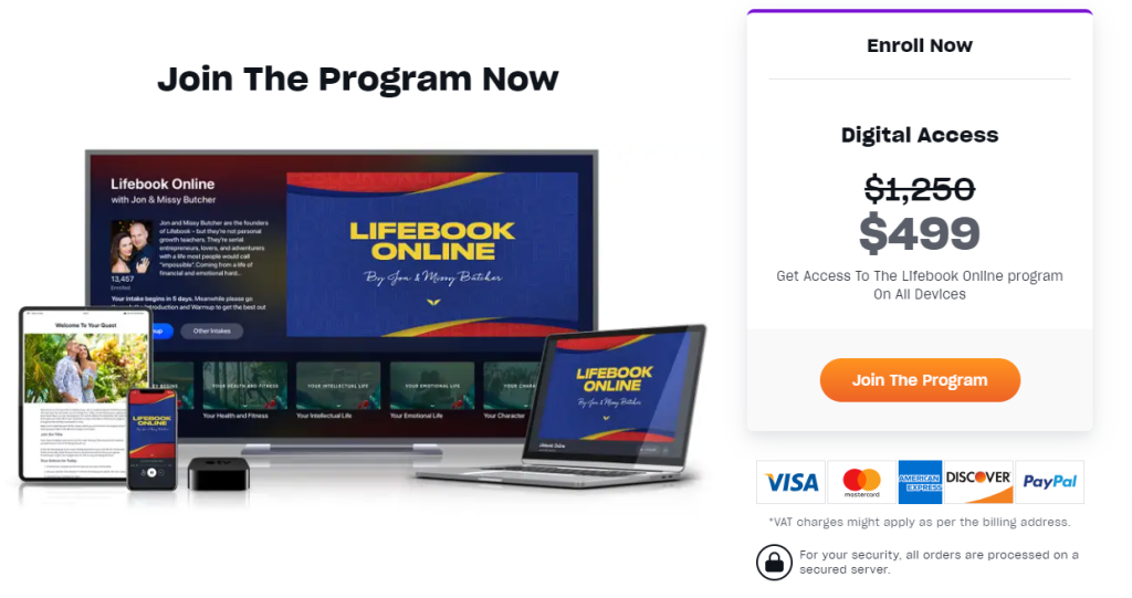 Mindvalley Lifebook Online Cost